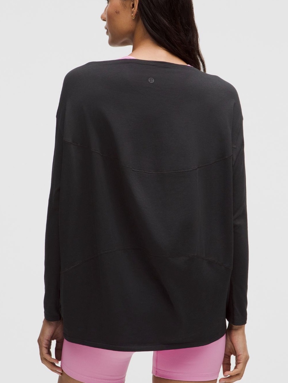 Lululemon Black Back in Action Long Sleeve